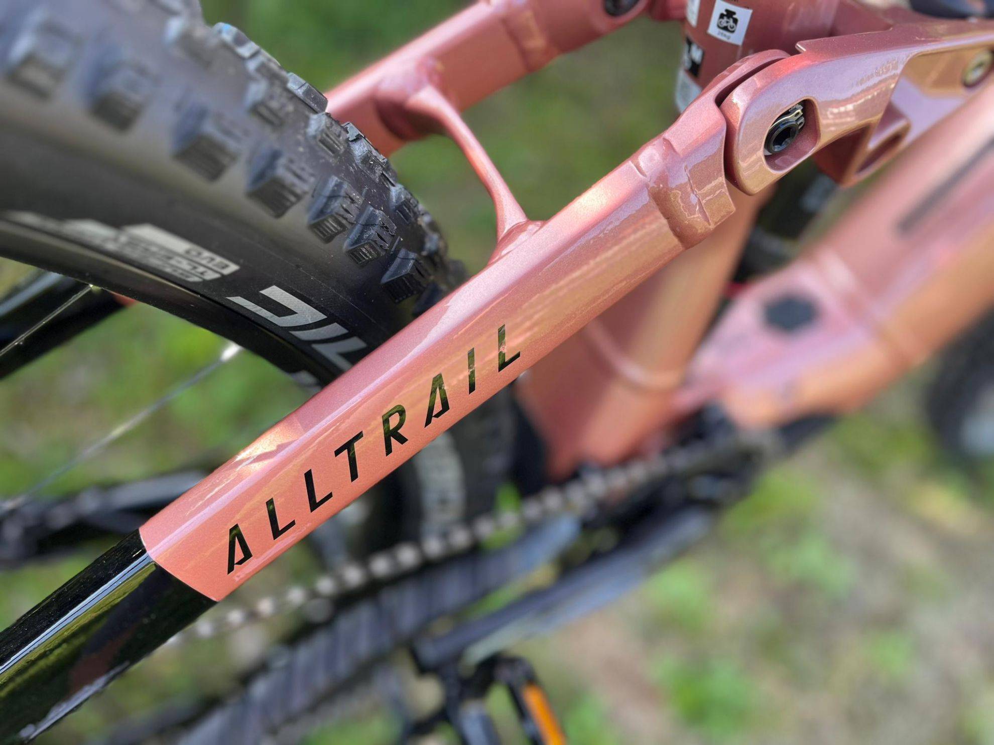Haibike celoodpružené kolo Alltrail 7 - copper/black - gloss