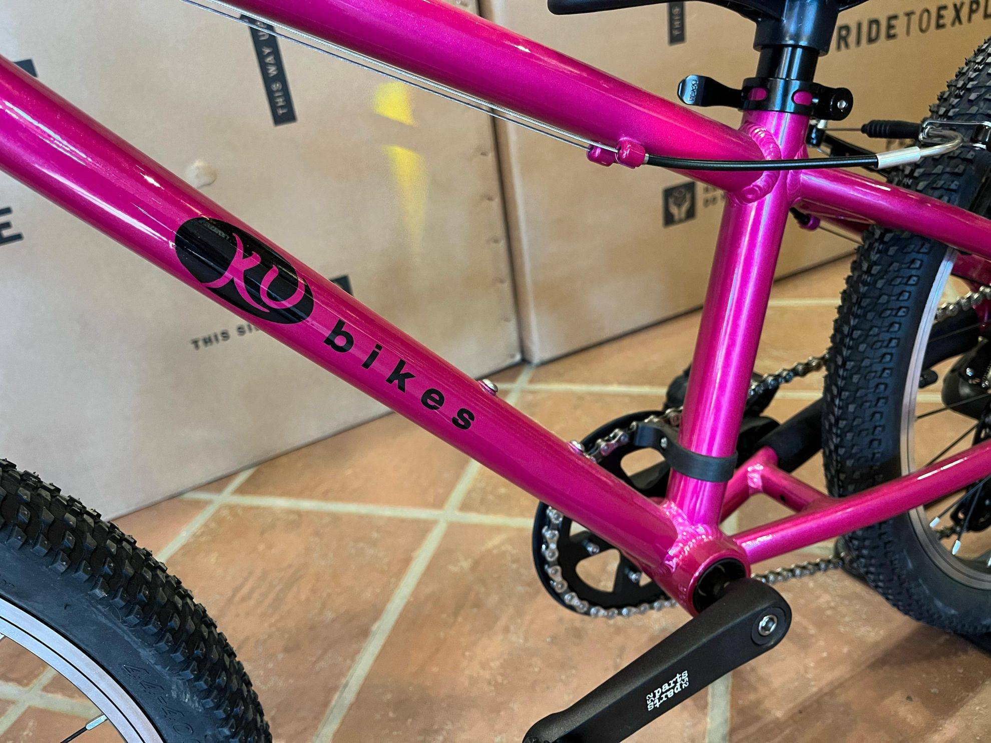 Dětské kolo KUbikes 20L MTB - růžová metalíza