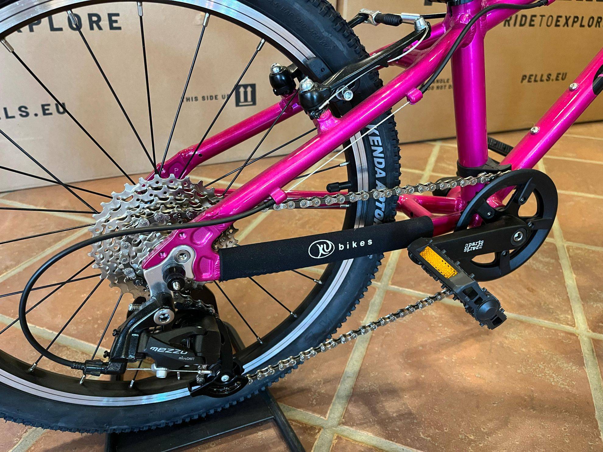 Dětské kolo KUbikes 20L MTB - růžová metalíza