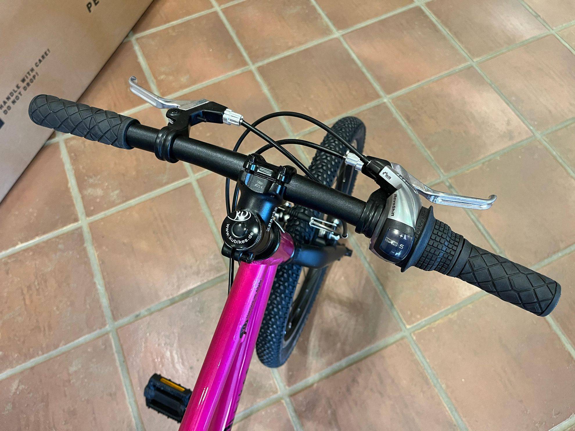 Dětské kolo KUbikes 20L MTB - růžová metalíza