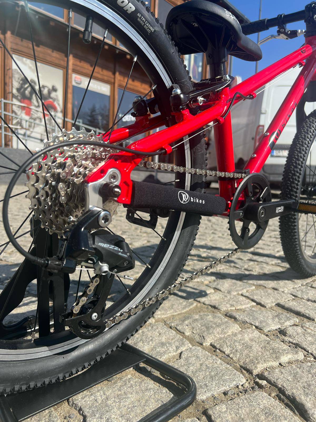 KUBIKES - dětské kolo 20 S MTB červené