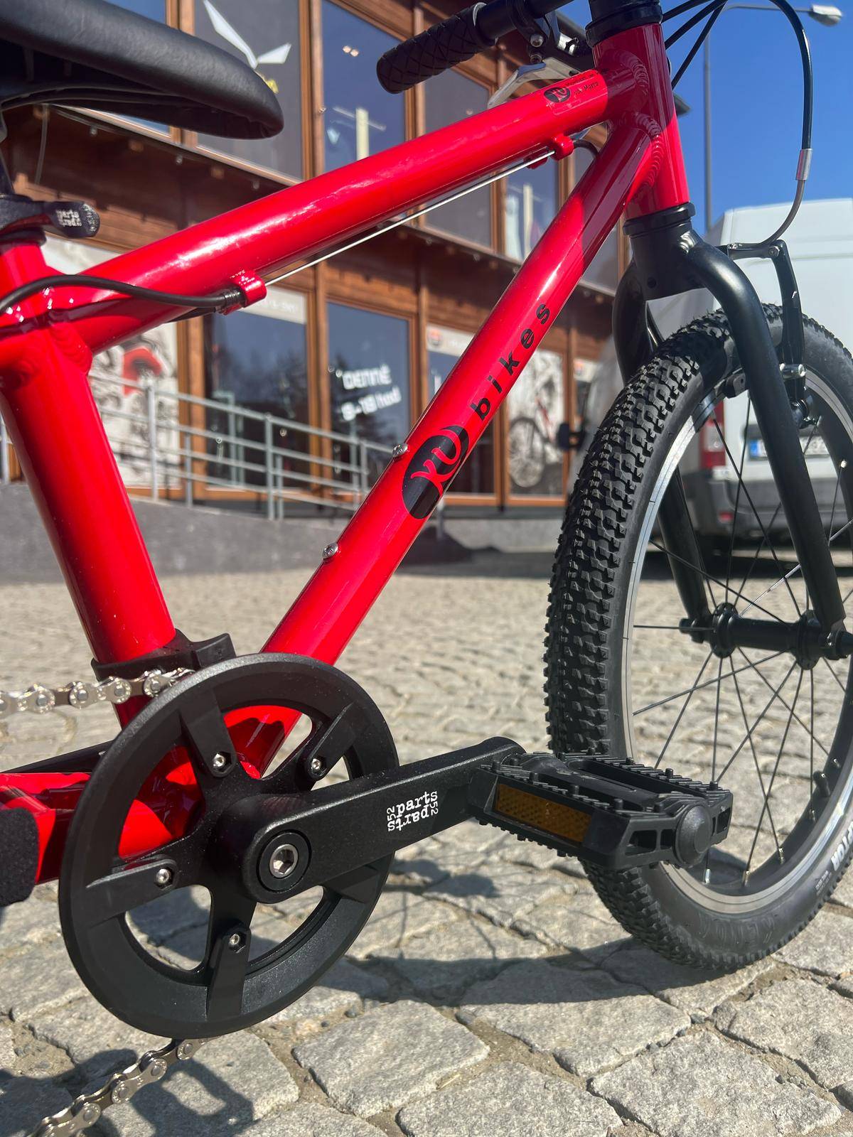KUBIKES - dětské kolo 20 S MTB červené