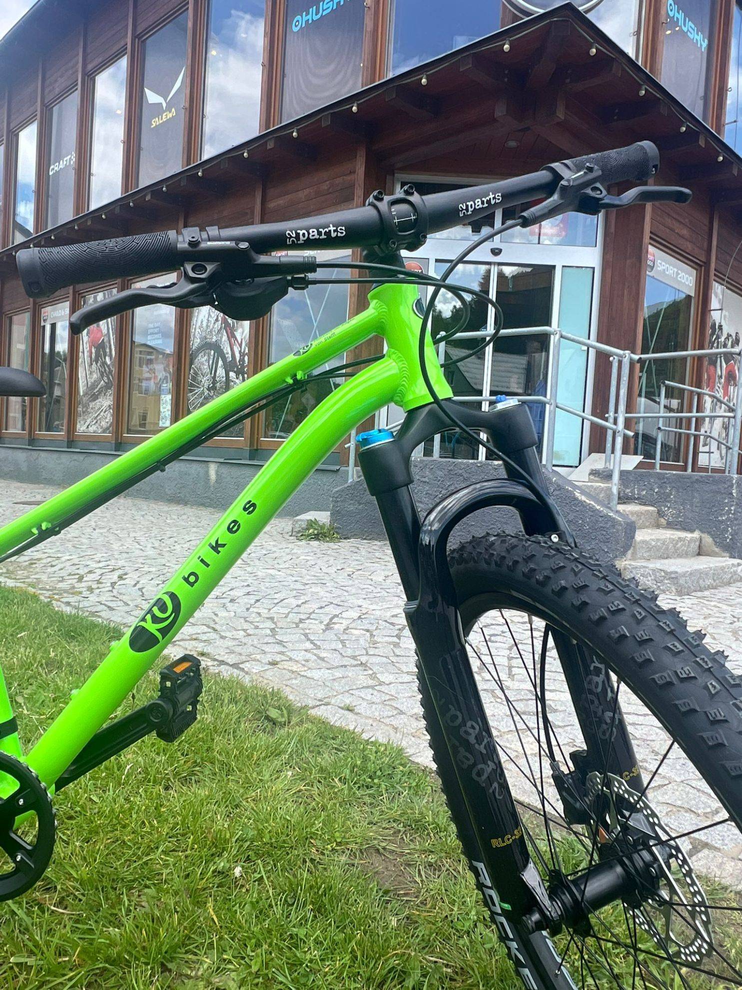 KUBIKES juniorské kolo 26 MTB zelená