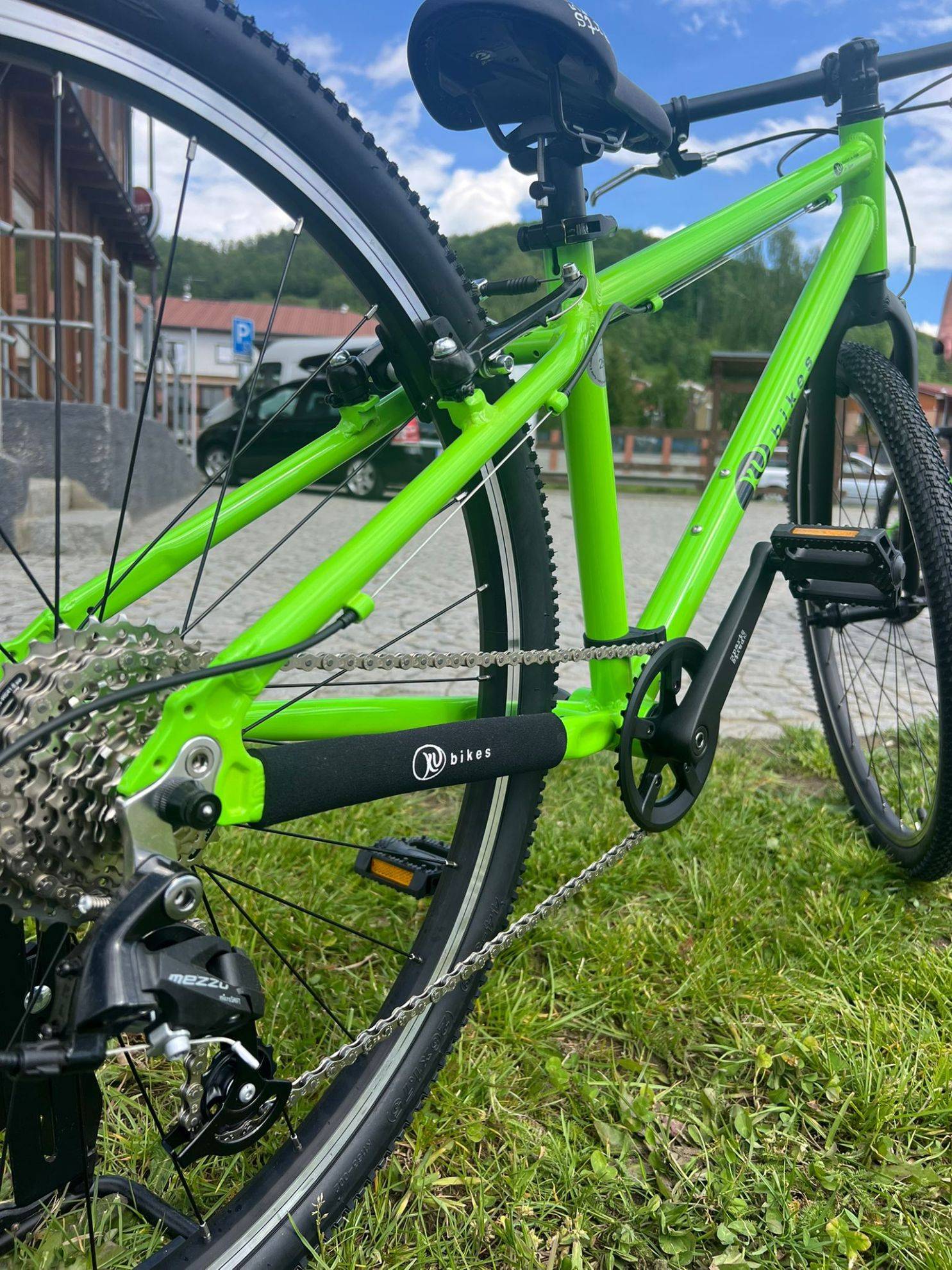 KUBIKES juniorské kolo 26 MTB zelená
