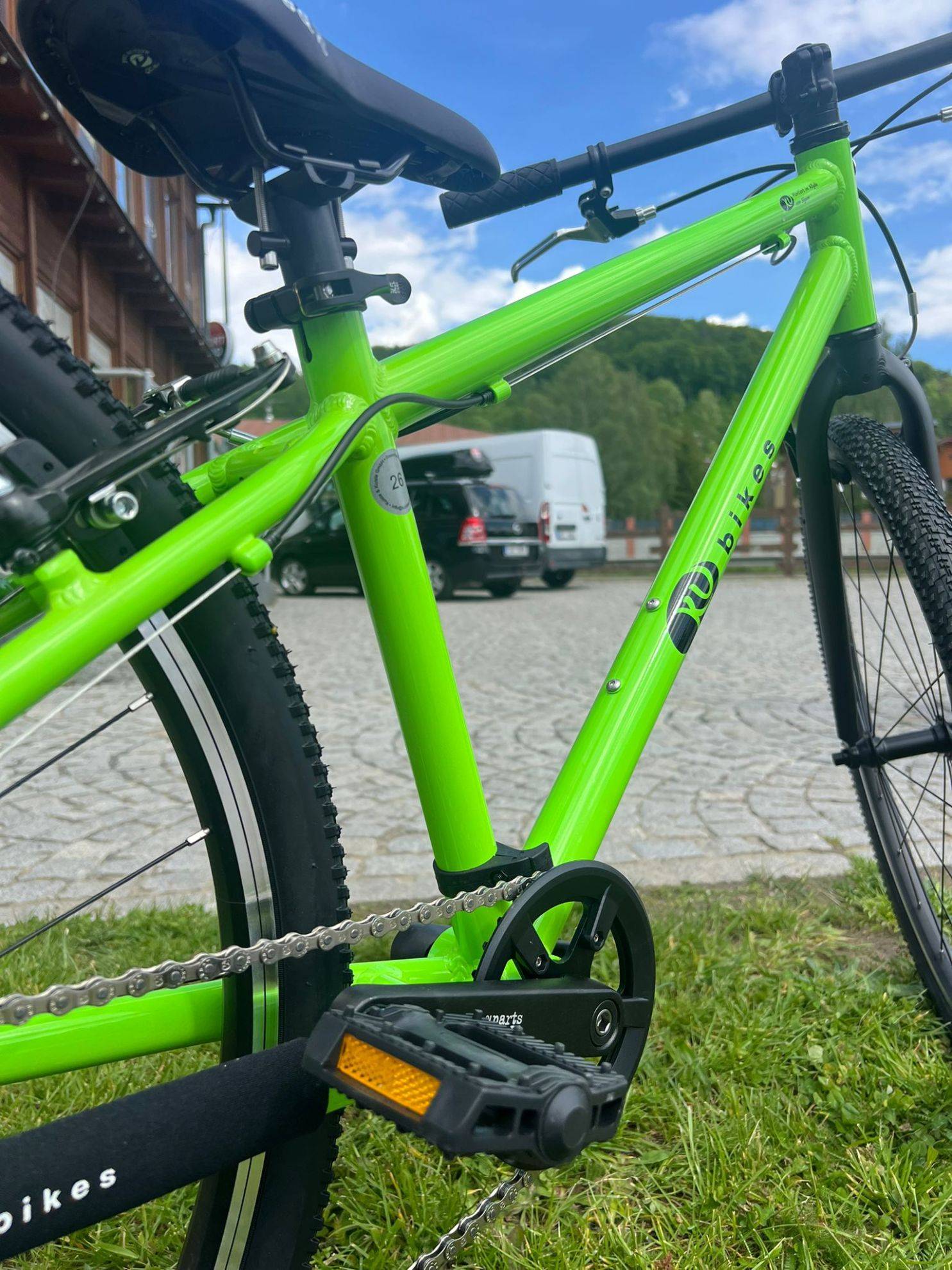 KUBIKES juniorské kolo 26 MTB zelená