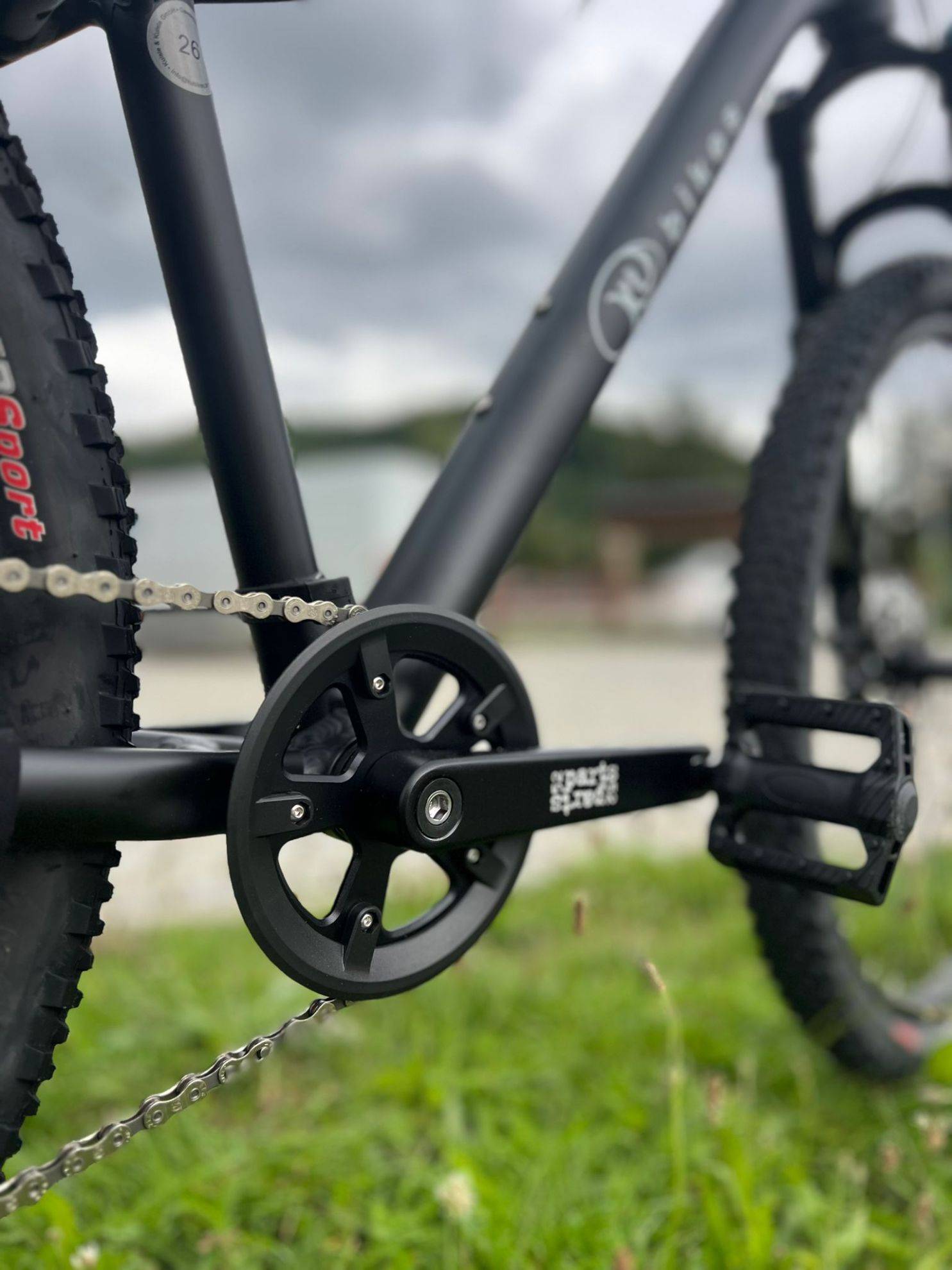 KUBIKES juniorské kolo 26S MTB Disc černé