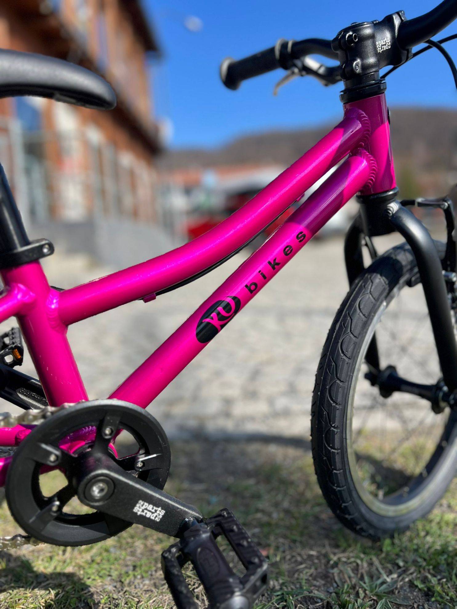 KUBIKES - dětské kolo 16 S Mtb růžová