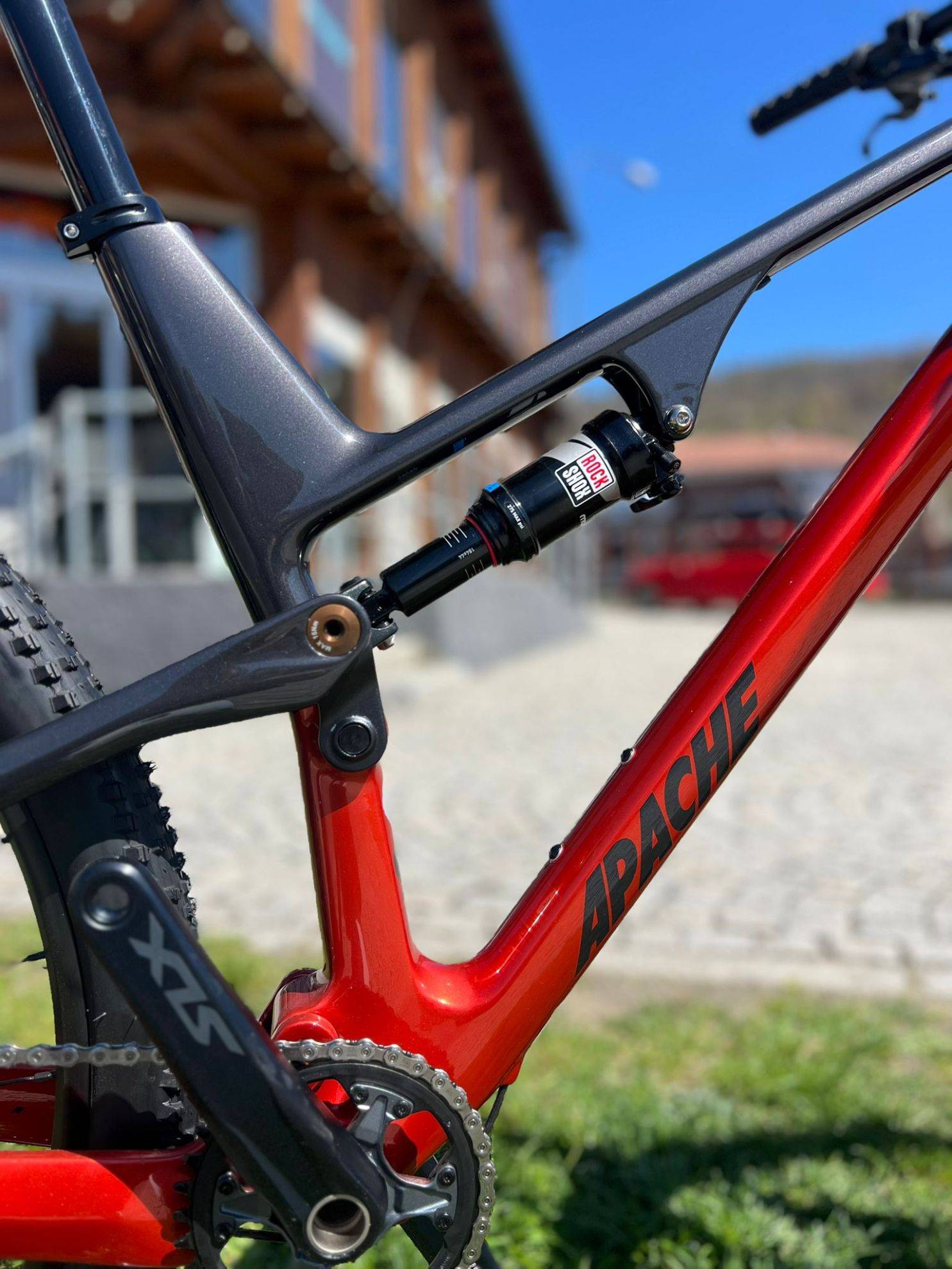 Celoodpružené kolo APACHE Eagle C3 oranžová