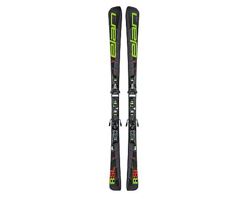 ELAN lyže SET SL Fusion+ELX 11.0 FUSION BLK/SMOKE - testovací
