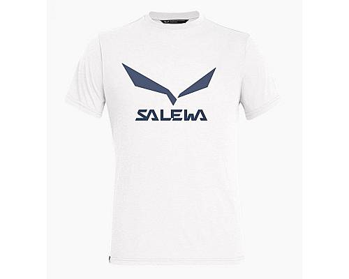 SALEWA tričko Solidlogo Dri-Rel 27018-0060 Optical White