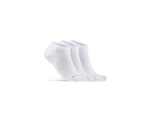 CRAFT ponožky CORE Dry Footies 3-pack bílá 1910638-900000