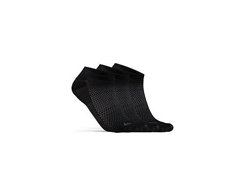 CRAFT ponožky CORE Dry Footies 3-pack černá 1910638-999000