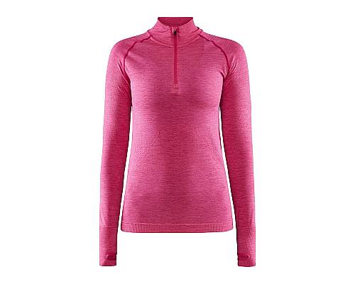 W Triko CRAFT CORE Dry Active Comfort Zip růžová