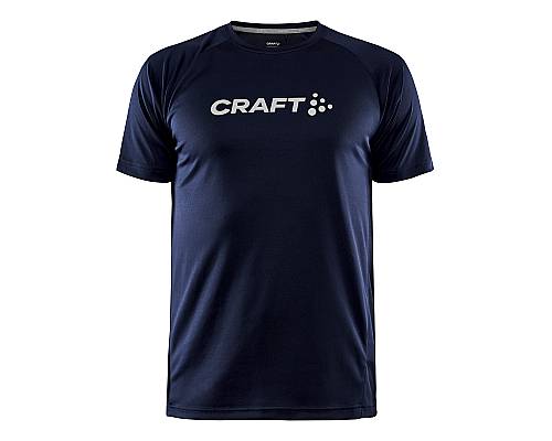 Triko CRAFT CORE Essence Logo modrá