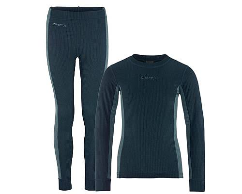 Set CRAFT CORE Dry Baselayer Junior modrá