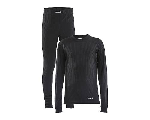 Set CRAFT CORE Dry Baselayer Junior černá