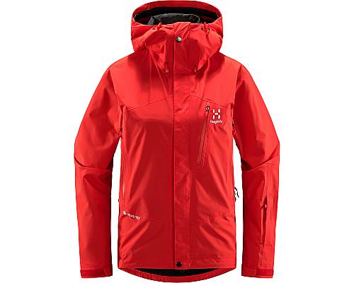 W Bunda Haglöfs Astral GTX dámská červená