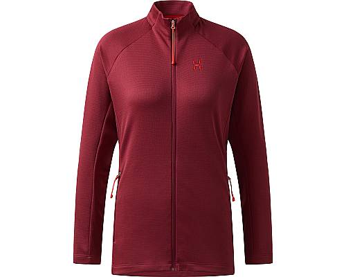 Mikina Haglöfs Korp Mid dámská červená