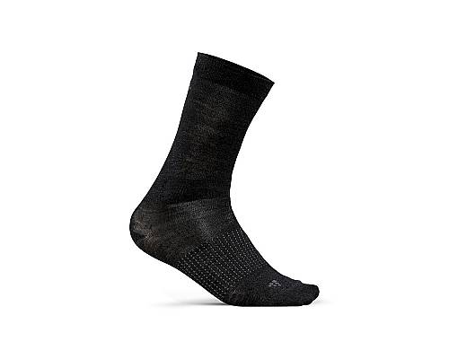 Ponožky CRAFT 2-Pack Wool Liner černá