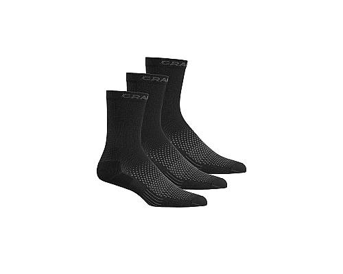 Ponožky CRAFT Active High 3-pack černá