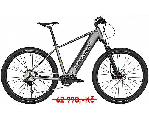 Maxbike elektrokolo HAKON 2.0 šedý+zelená