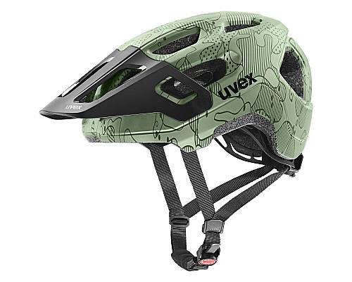 UVEX helma REACT JR. MOSS GREEN ALTIM M (S4107070800)