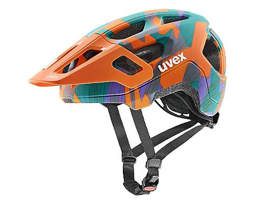 UVEX helma REACT JR. PAPAYA CAMO MATT (S4107070900)