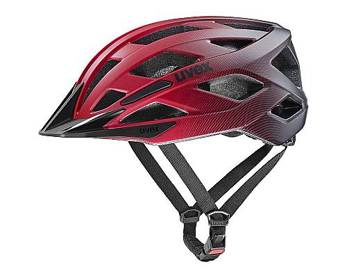 UVEX helma I-VO 2 RED - BLACK MATT (S4106600800)