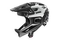 UVEX helma REACT JR FULLFACE BLACK - WHITE MATT (S4146980100)