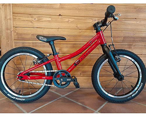 KUBIKES - dětské kolo 16 S Mtb červené
