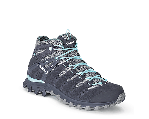 AKU boty Alterra Lite GTX Mid dámská šedo / sv. modrá