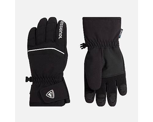 Rukavice Rossignol JR TECH IMPR G-black