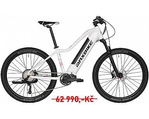 Maxbike elektrokolo Freya 2.0 2022 bílá+červená