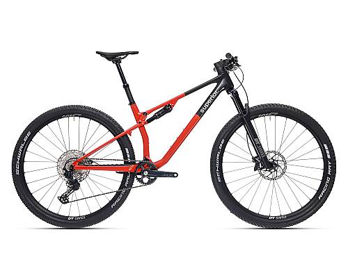 SUPERIOR celoodpružené horské kolo XF 9.6 RC Gloss Red/Blac