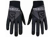 Dlouhoprsté rukavice ROCK MACHINE Race černo/šedé