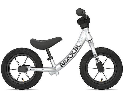 Odrážedlo MAXÍK Evo Lite stříbrná/černá