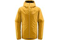 Bunda Haglöfs Mimic Silver hood pánská - žlutá