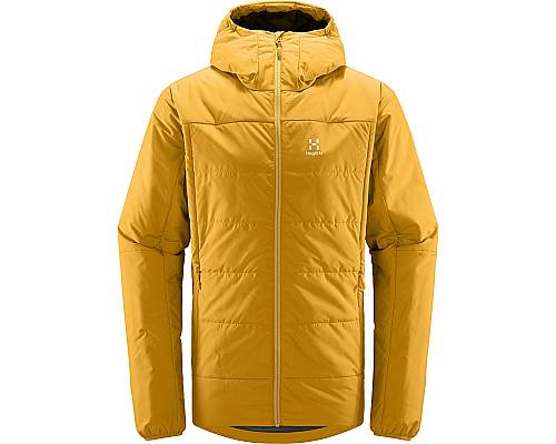 Bunda Haglöfs Mimic Silver hood pánská - žlutá