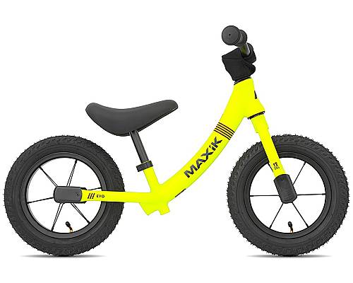 odrážedlo Maxík Evo Lite fluo žlutá/fialová