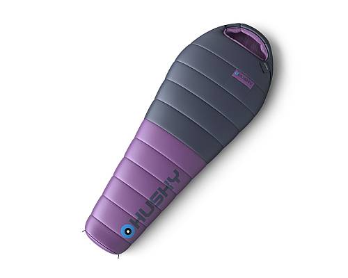 Dámský péřový spací pytel Drape Ladies blue/purple