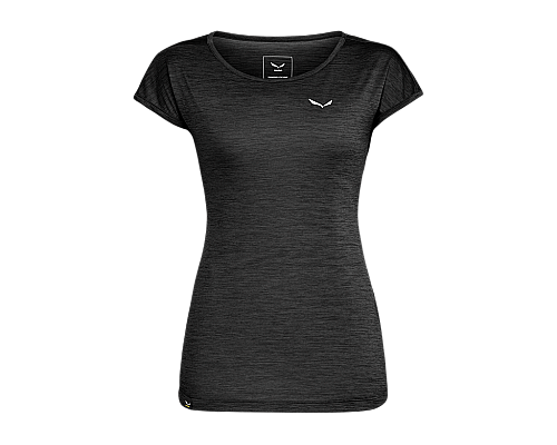 Salewa Puez Melange Dry T-Shirt W black out melange