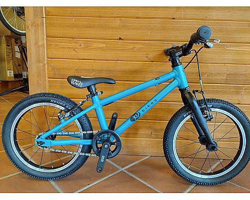 KUBIKES - dětské kolo 16L MTB tyrkys metalíza