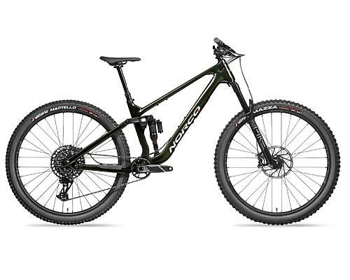 NORCO celoodpružené kolo Fluid C2 Black/Chrome 29