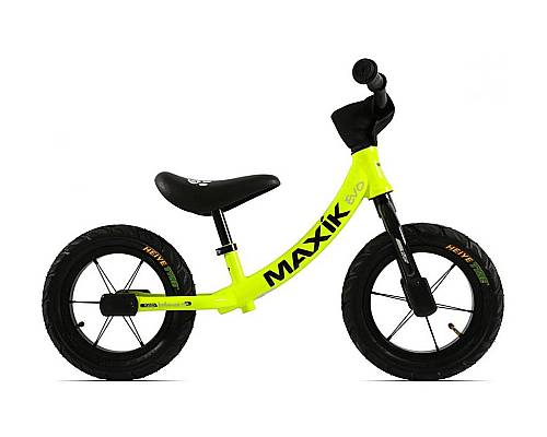 odrážedlo Maxík Evo neon green/black