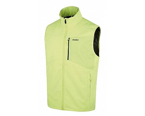 HUSKY pánská softshell vesta – Salien M light green