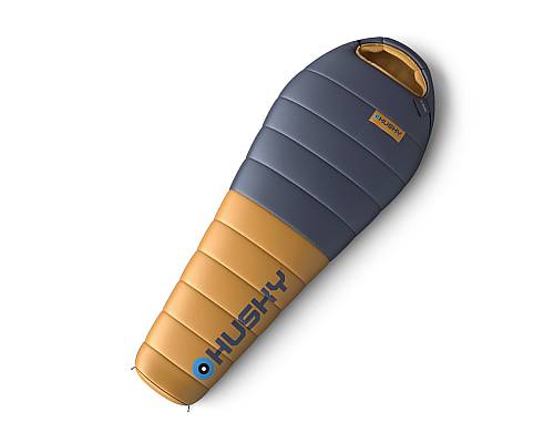 Péřový spací pytel Husky Dexter Short blue/orange