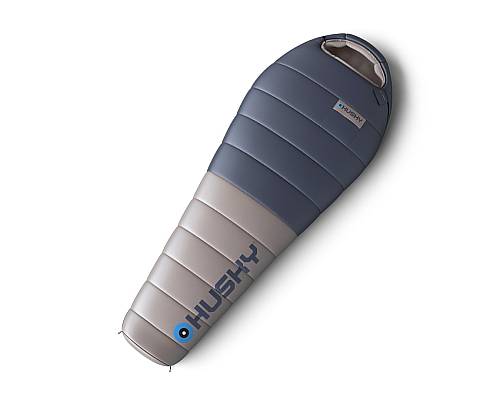 Péřový spací pytel Husky Dopy blue/grey