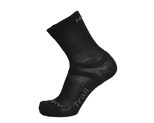 Husky ponožky Trail černá