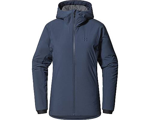W Bunda Haglöfs Mimic Alert hood dámská - tmavě modrá