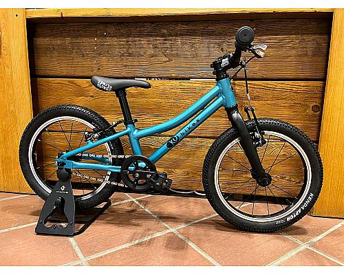 KUBIKES - dětské kolo 16 S Mtb tyrkysová